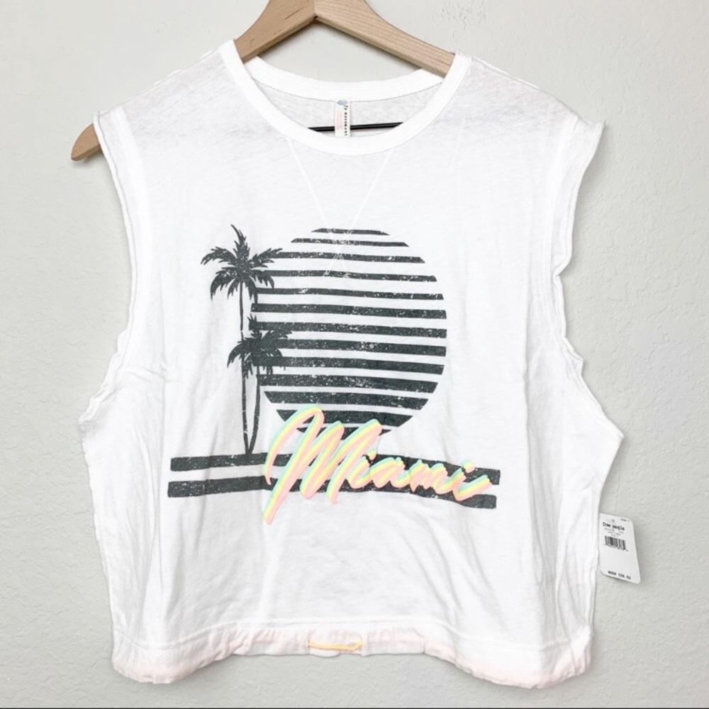Free People Bring the Heat Graphic Tee - Medium M